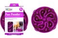 Miska spowalniająca jedzenie Outward Hound Fun Feeder Slo-Bowl Purple
