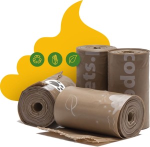 Biodegradowalne woreczki na odchody Eco Pets 1 rolka