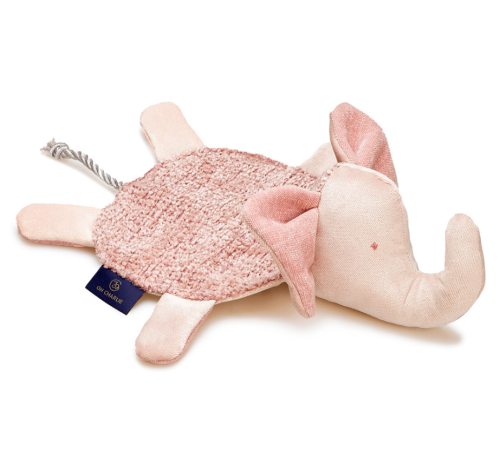 Zabawka szeleszcząca dla psa Słoń różowy Oh Charlie