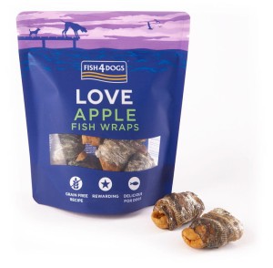 Przysmaki dla psa Ryba i Jabłko Fish4Dogs Apple Fish Wraps