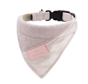 Obroża z Bandanką dla psa La Perla Pink Oh Charlie