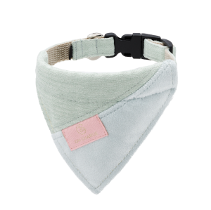 Obroża z Bandanką La Perla Blue Oh Charlie