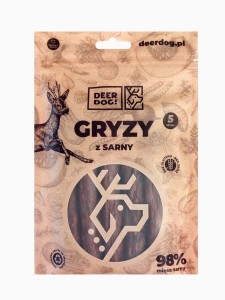 Cygaro z sarny Deer Dog 5szt naturalna suszona przekąska dla psa