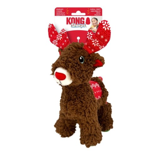 KONG Holiday Sherps Reindeer zabawka świąteczna dla psa.jpg