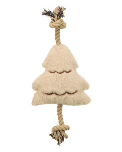 Zabawka dla psa Xmas Choinka z linką Trixie świąteczna 38cm