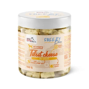 Liofilizowany ser tylżycki dla psa 150 g  FREEZY Pure Syta Micha – naturalny przysmak wysokobiałkowy