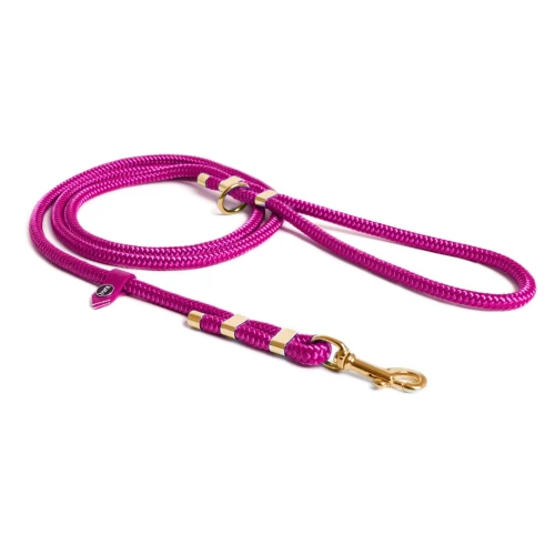 Smycz-miejska-linowa-dla-psa-w-kolorze-magenta-z-kolekcji-Pup-Fiction--Bura.webp