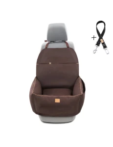 Fotelik samochodowy dla psa ERO SOFT Brąz BeBobi