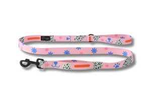 Smycz miejska dla psa Warsaw Dog Pinky Promise | stylowa i wytrzymała