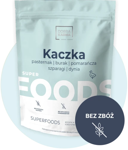 Karma sucha Kaczka 65% mięsa Dobra Karma bez zbóż