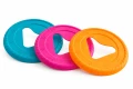 Frisbee Latający dysk dla aktywnego psa Fiboo Frisboo 25cm - pływający