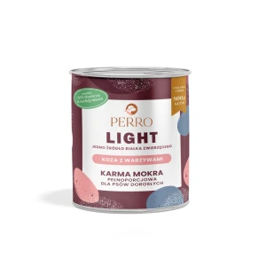Karma mokra dla psa Perro Light Koza z warzywami 800g monobiałkowa