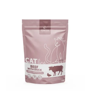Karma sucha dla kota CatLine Pokusa Wołowina z Kaczką 1 kg