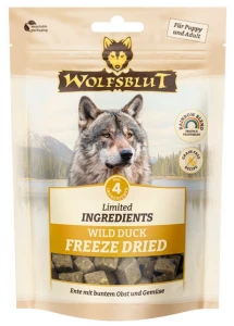 Wolfsblut Dog Limited Ingredients Freeze Dried Wild Duck 40 g – liofilizowany przysmak dla psa z dziką kaczką
