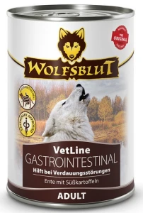 Wolfsblut Dog VetLine Gastrointestinal Kaczka i Bataty 395 g – mokra karma weterynaryjna dla psa