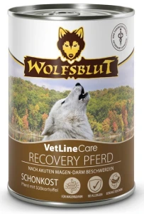 Wolfsblut Dog VetLine Care Recovery Horse 395 g – mokra karma dla psa z koniną na problemy z trawieniem