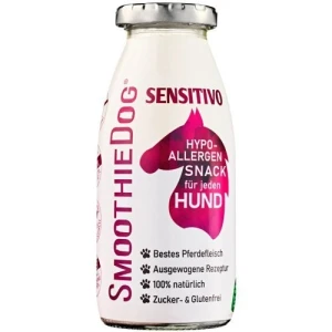Smoothie dla psa z alergią pokarmową Konina - SmoothieDog Sensitivo (250ml)