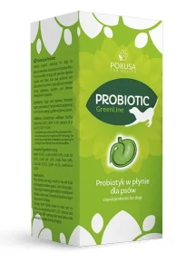 Pokusa GreenLine Probiotyk dla psa w płynie 200 ml – naturalny suplement na trawienie i florę jelitową
