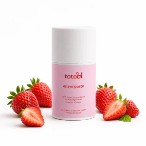 Totobi Enzympaste Kiss Berry – enzymatyczna pasta do zębów dla psa i kota o smaku truskawkowym, 50 ml