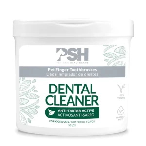 PSH Dental Cleaner Finger Toothbrushes – jednorazowe czyściki do zębów psa i kota, 50 sztuk