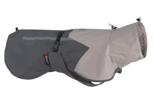 Non-stop dogwear Fjord Raincoat 2.0 Grey – wodoodporna kurtka przeciwdeszczowa dla psa 