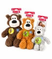 KONG Wild Knots Bear – pluszowy miś dla psa z linowym szkieletem