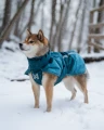 nonstop kurtka zimowa dla psa glacier teal shiba.png