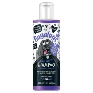 Bugalugs Maxi White Shampoo 250 ml – szampon do białej i jasnej sierści psa, koncentrat 1:10