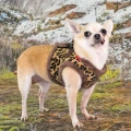 Puppia Wild Brown – ocieplane szelki kamizelka dla psa