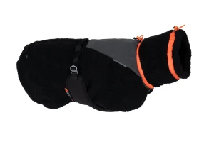 Non-stop dogwear Trekking fleece dog jacket Black/Orange – ciepła kurtka polarowa dla psa