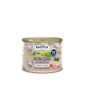 Mokra karma dla kota dorosłego Kurczak BALTICA Smaki Regionów 185 g