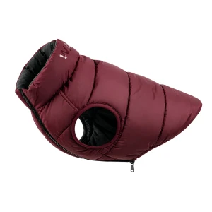 WAUDOG Re-clothes Burgundy – dwustronna kurtka dla psa z poliestru z recyklingu