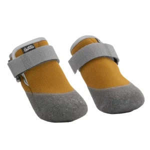 Wodoodporne buty ochronne dla psa Hurtta Weekend Warrior Boots Desert 2 szt. – na zimę, sól i trudny teren