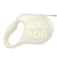 Smycz automatyczna dla psa WAUDOG R-leash Monochrome White BOK