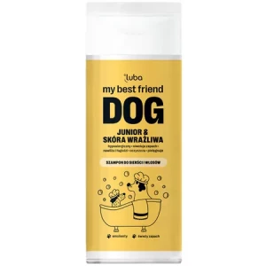 Delikatny szampon dla szczeniąt i psów z wrażliwą skórą LUBA My best friend DOG Junior 200 ml