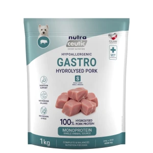 BALTICA NUTRACEUTIC Gastro Hydrolysed Pork 1 kg S – sucha karma hydrolizowana dla małego psa z wrażliwym brzuchem