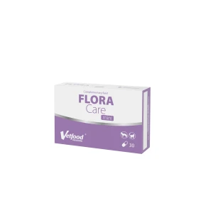 VETFOOD Flora Care MINI 30kaps Preparat z maślanem sodu i FOS dla psów i kotów probiotyk
