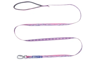 Smycz dla psa NON-STOP DOGWEAR Trail Quest Leash Rachel Pohl Purple/Pink