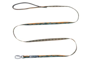 Smycz dla psa NON-STOP DOGWEAR Trail Quest Leash Rachel Pohl Teal/Oak
